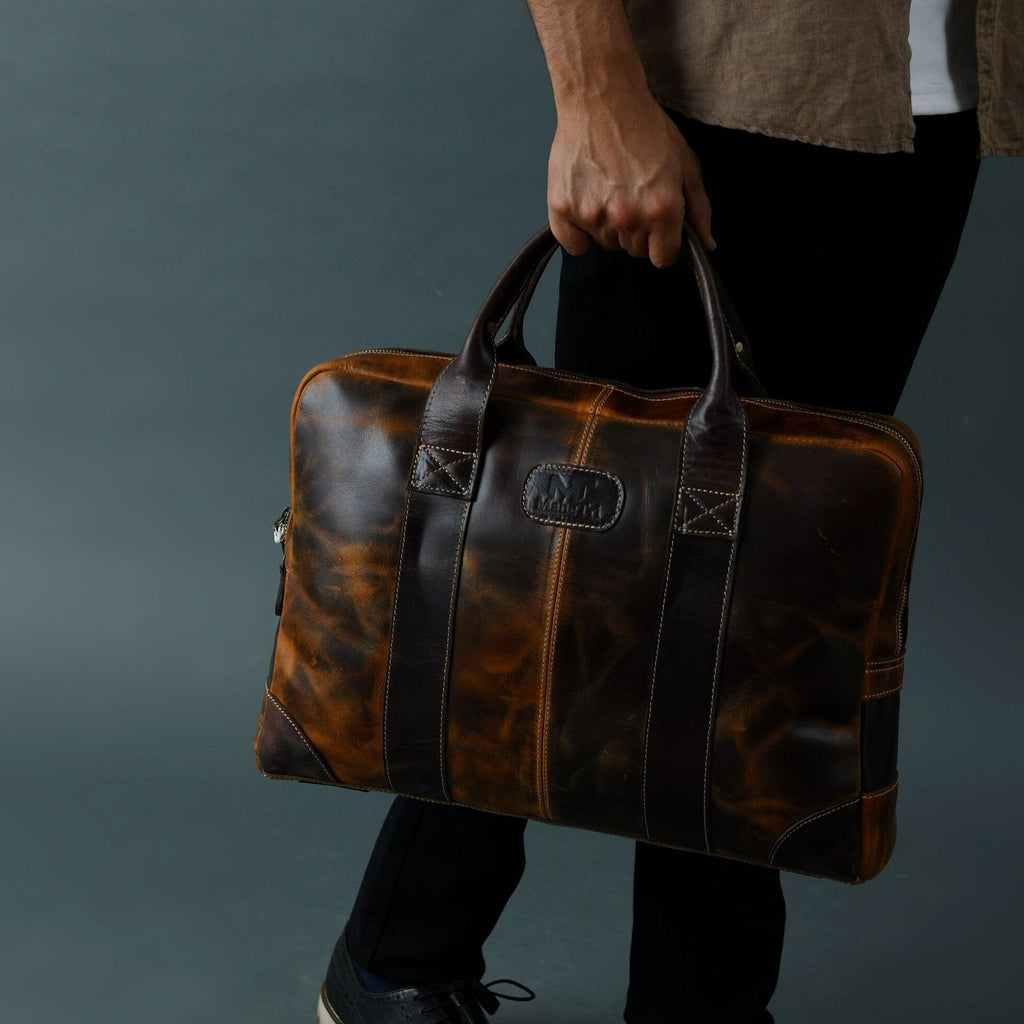 Brown Jefferson Briefcase