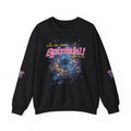 Spiritual Graphic Crewneck Sweatshirt – Dreamy Spiderweb Art