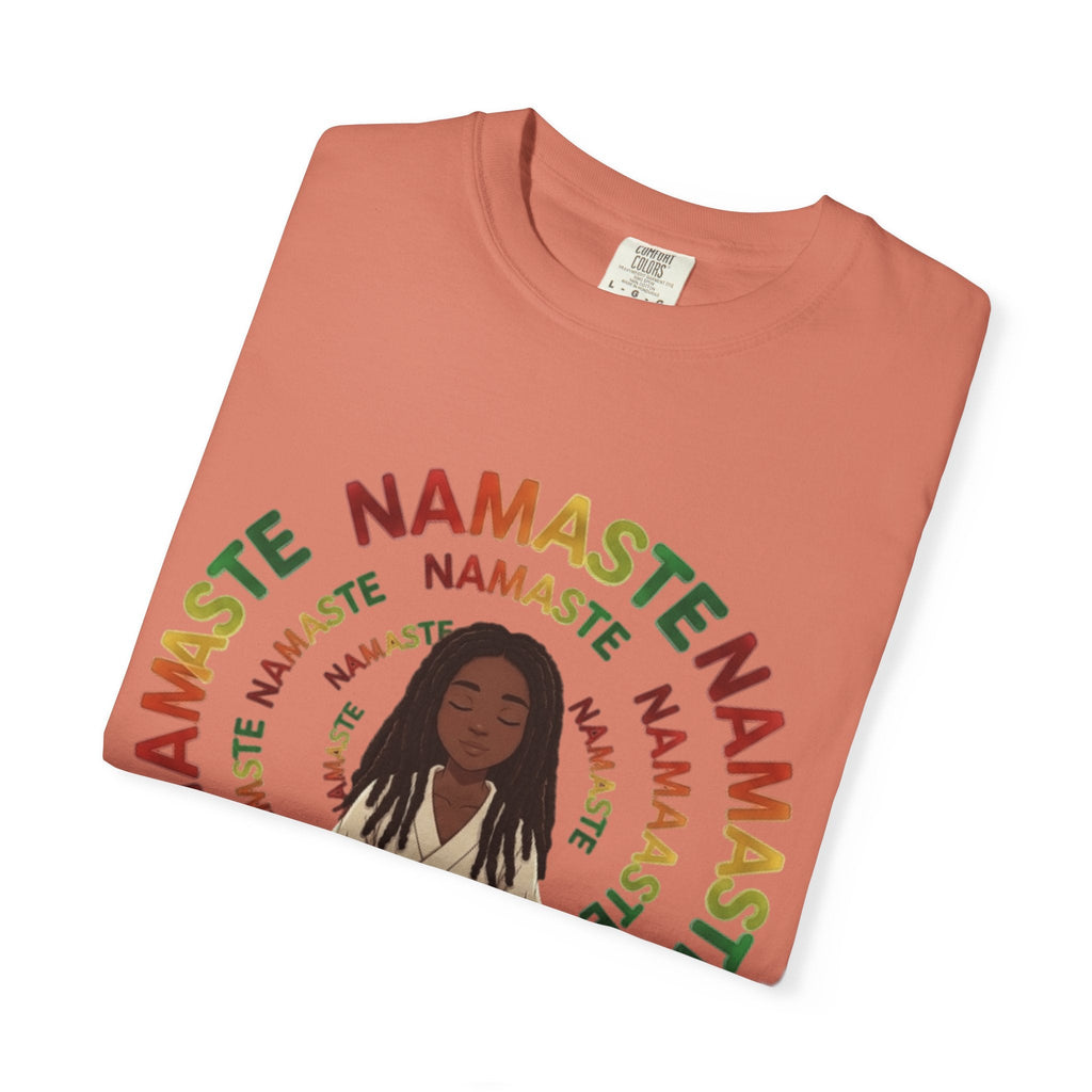Namaste Meditation T-Shirt — Peaceful Yoga Graphic Tee