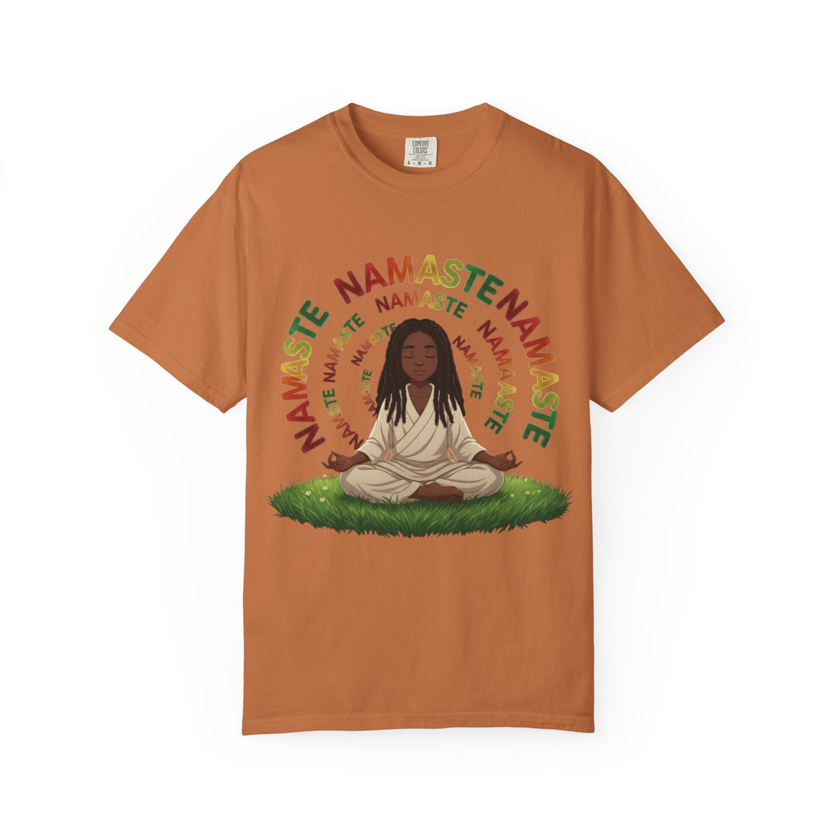 Namaste Meditation T-Shirt — Peaceful Yoga Graphic Tee