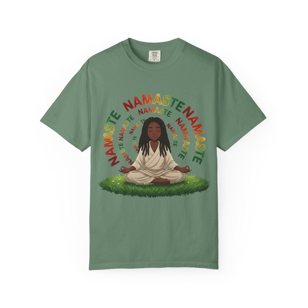 Namaste Meditation T-Shirt — Peaceful Yoga Graphic Tee