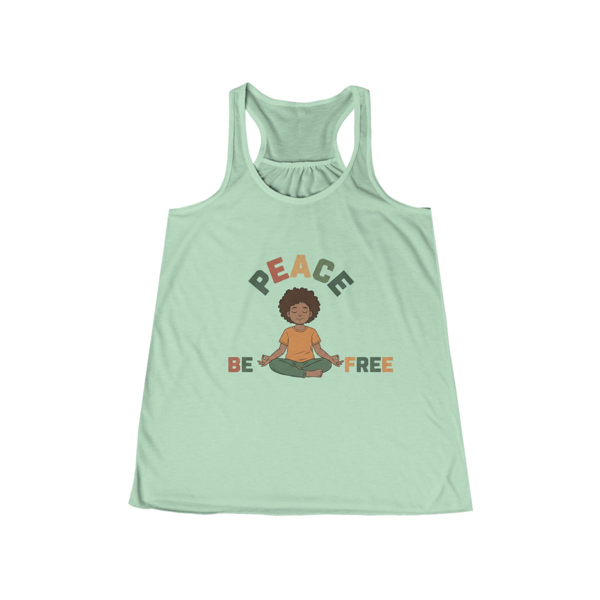 Enlightened Meditation Vibes Women's Tank Top #4