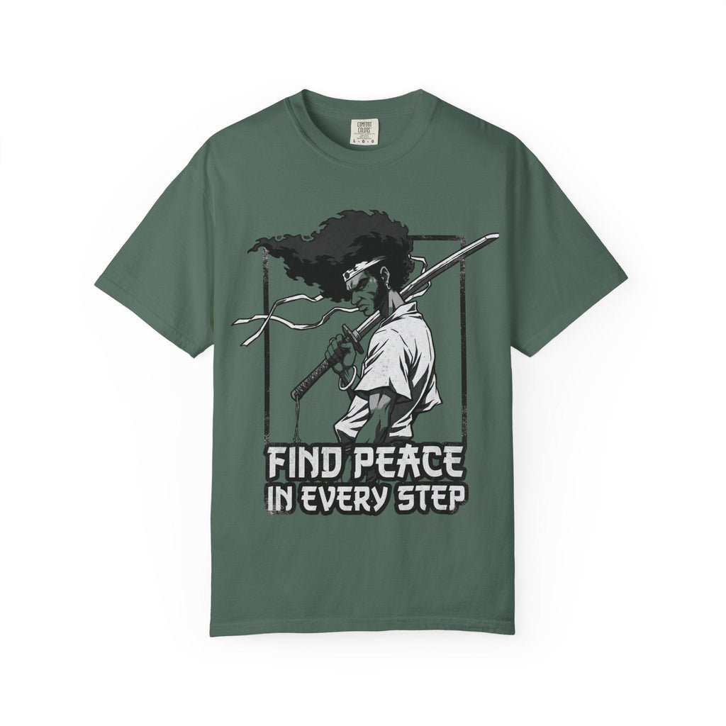 Afro samurai peace T-shirt