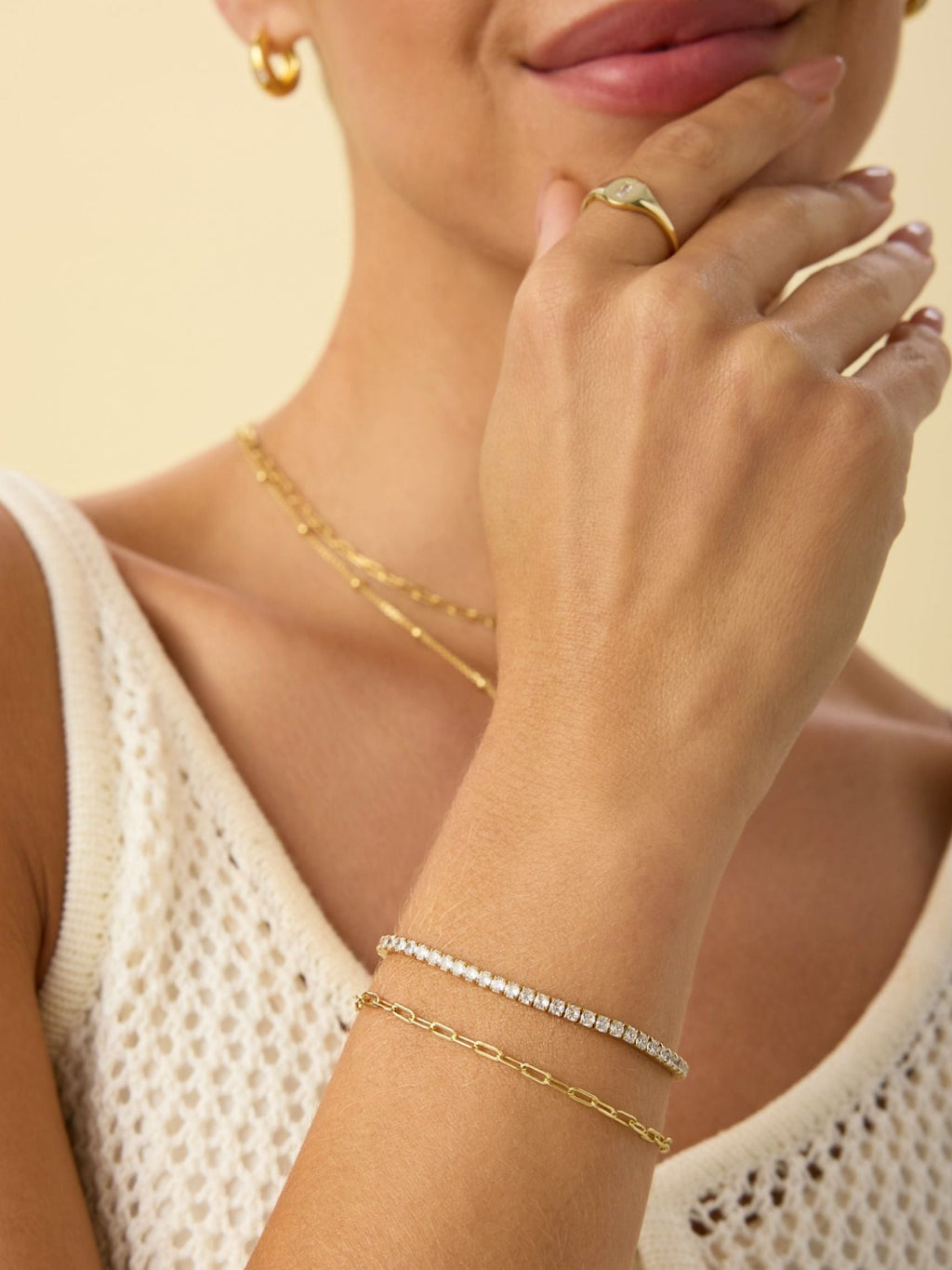 CZ Tennis Bracelet