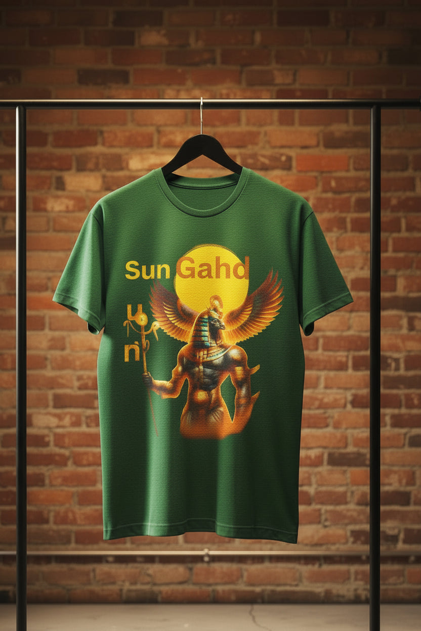 Sun Gahd Egyptian Sun God Graphic T-Shirt