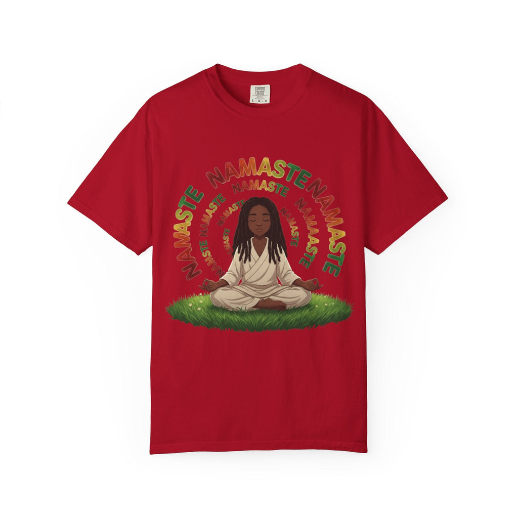 Namaste Meditation T-Shirt — Peaceful Yoga Graphic Tee