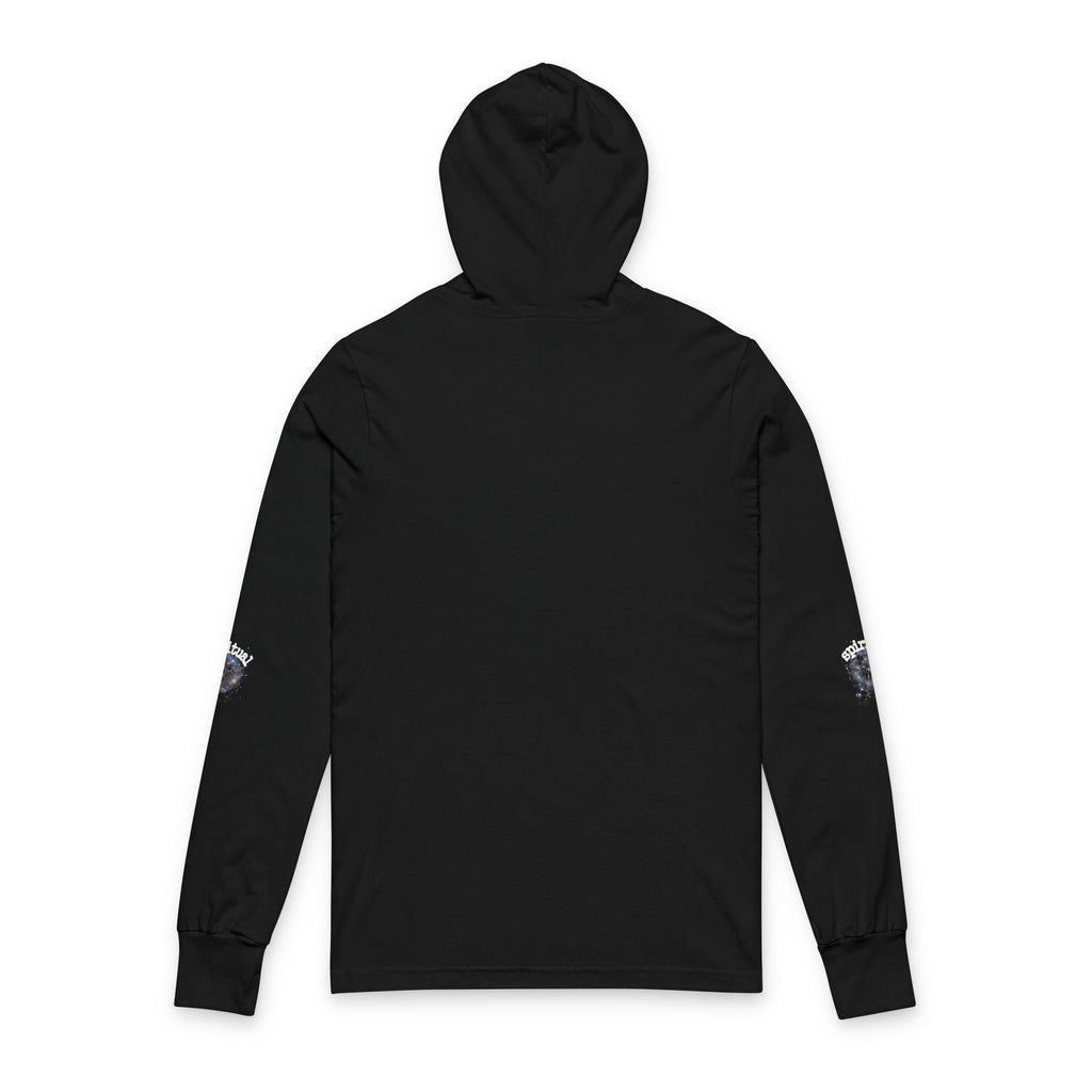Celestial spiritual Hooded Long Sleeve Tee