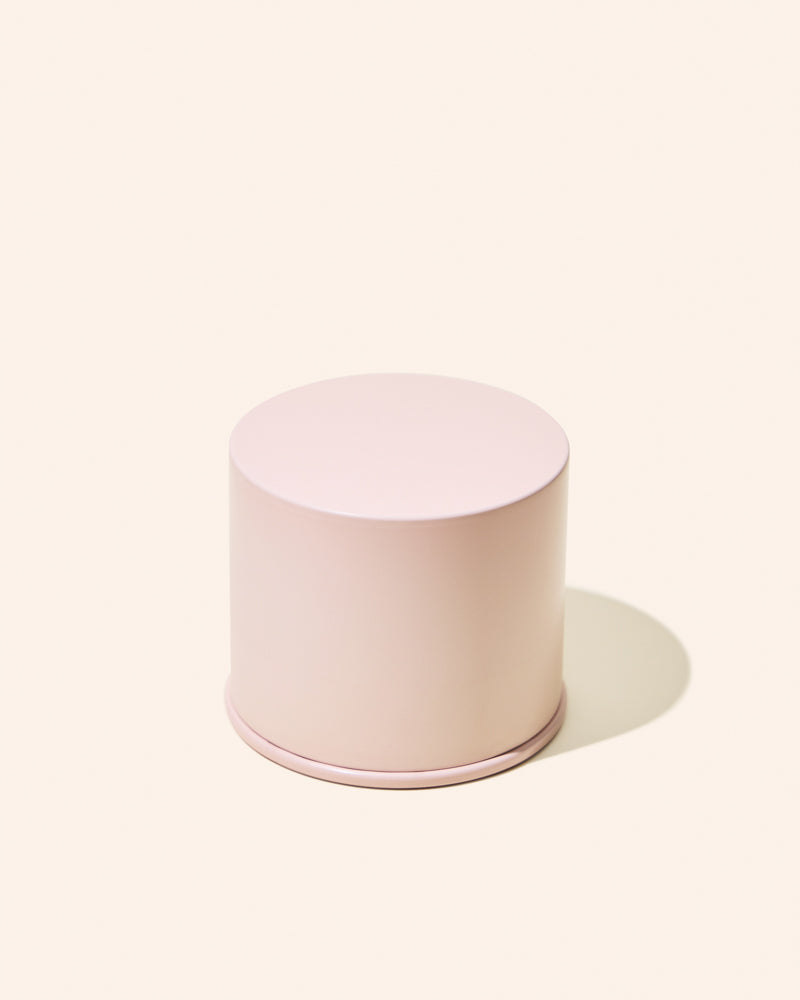 12oz twist metal candle tin & lid
