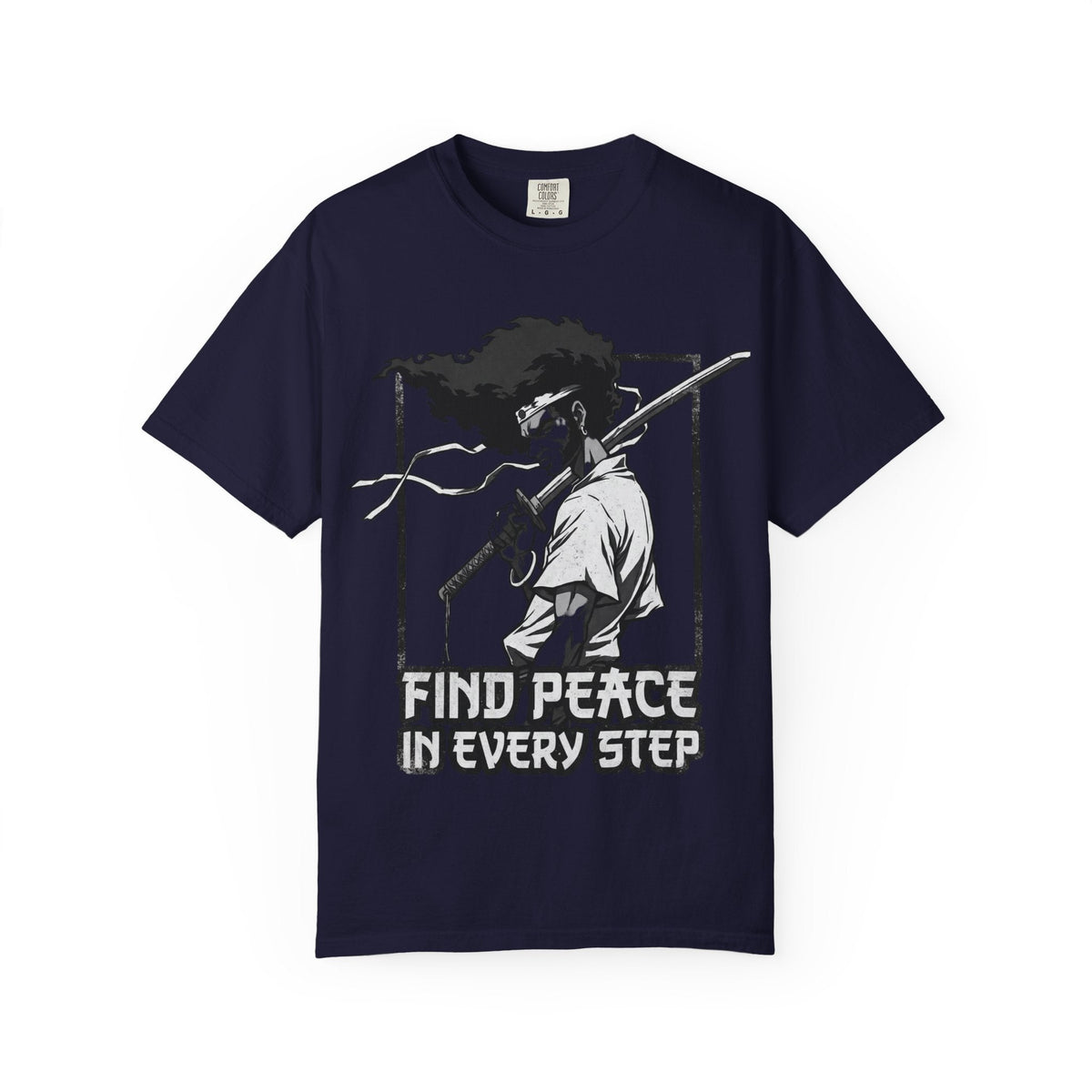 Afro samurai peace T-shirt