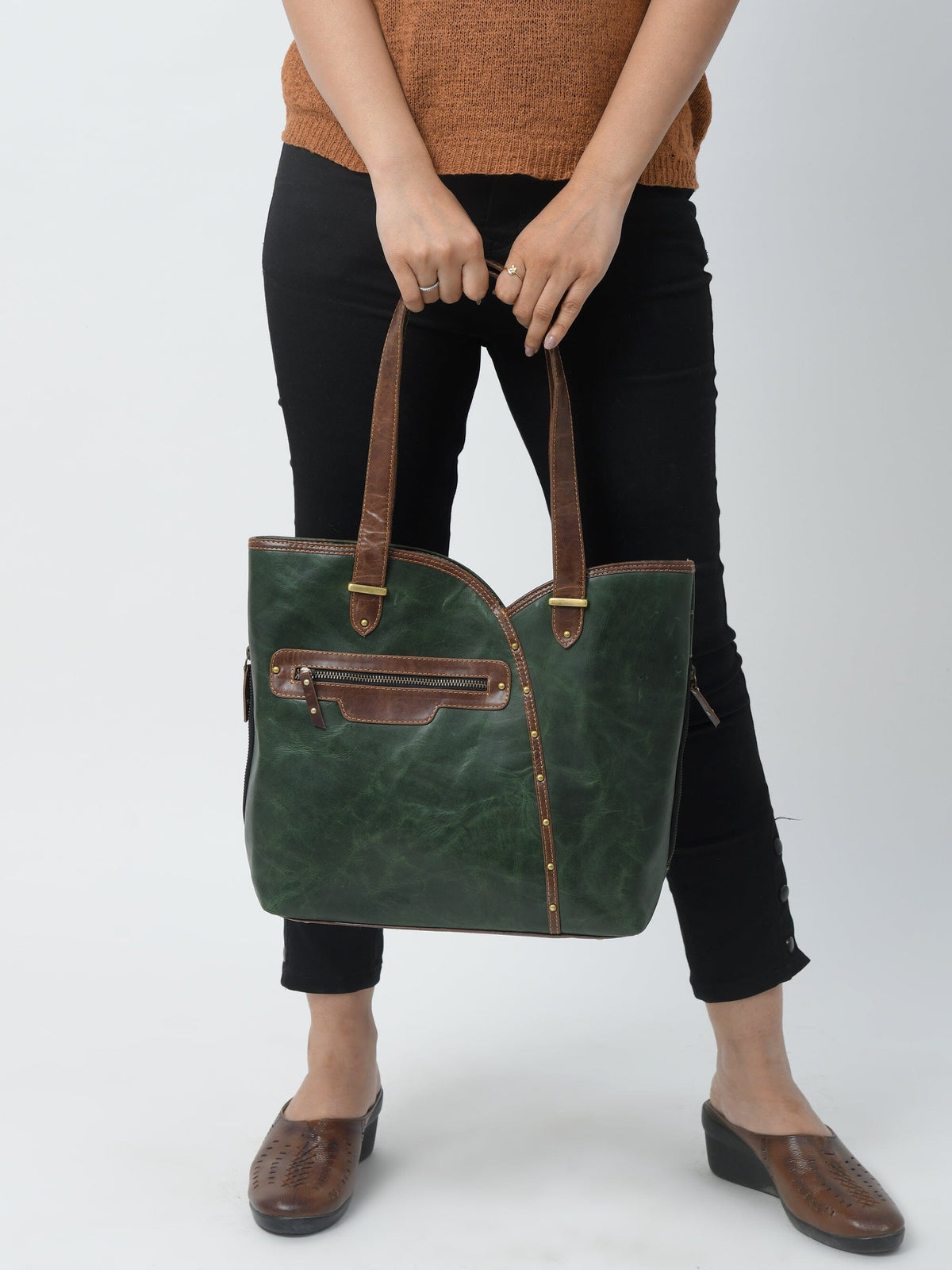 The Riley Handbag- Green