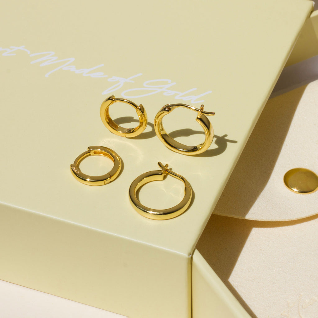 Small + Medium Hoop Set