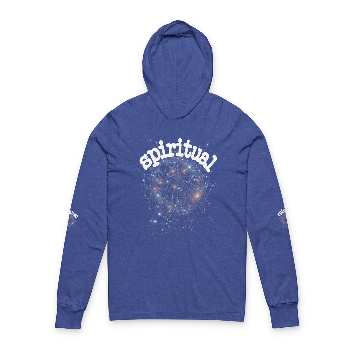 Celestial spiritual Hooded Long Sleeve Tee