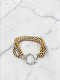 Aliza three tones bracelet