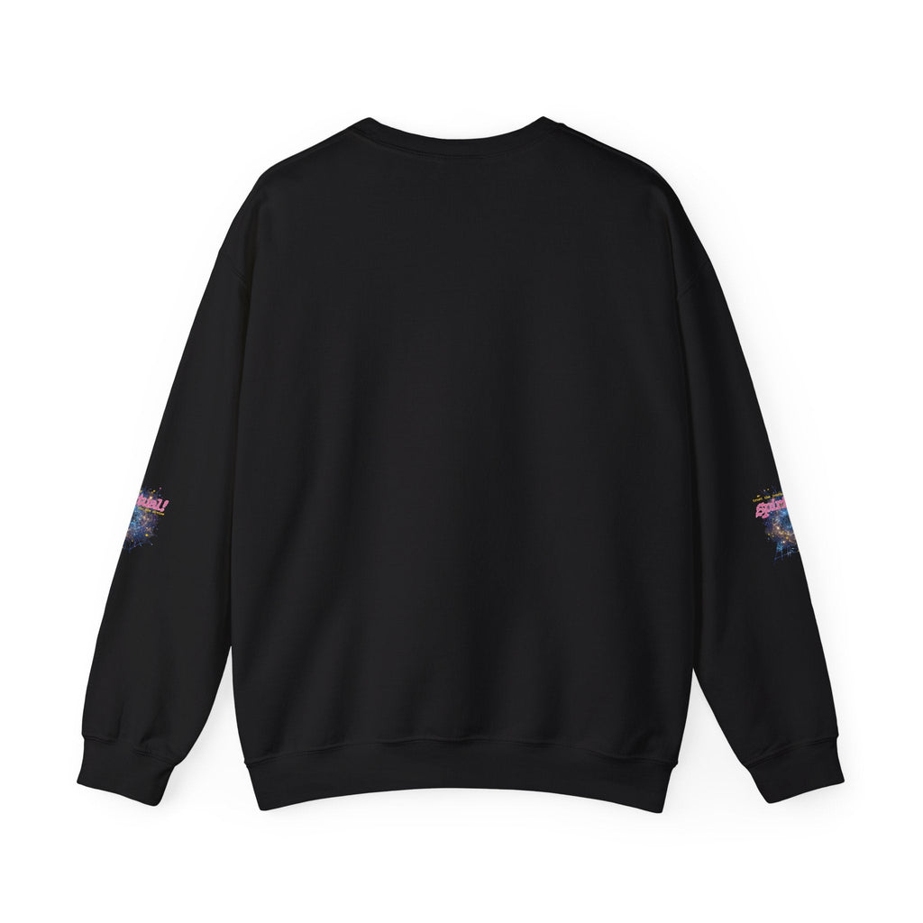 Spiritual Graphic Crewneck Sweatshirt – Dreamy Spiderweb Art