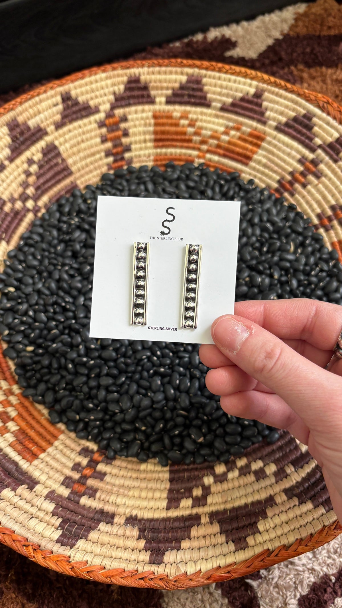 BALL BAR EARRINGS