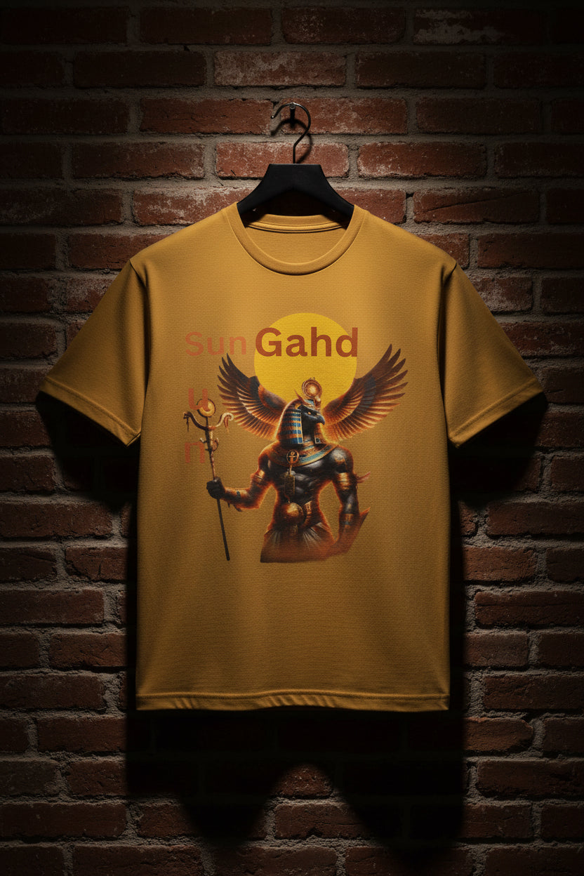 Sun Gahd Egyptian Sun God Graphic T-Shirt