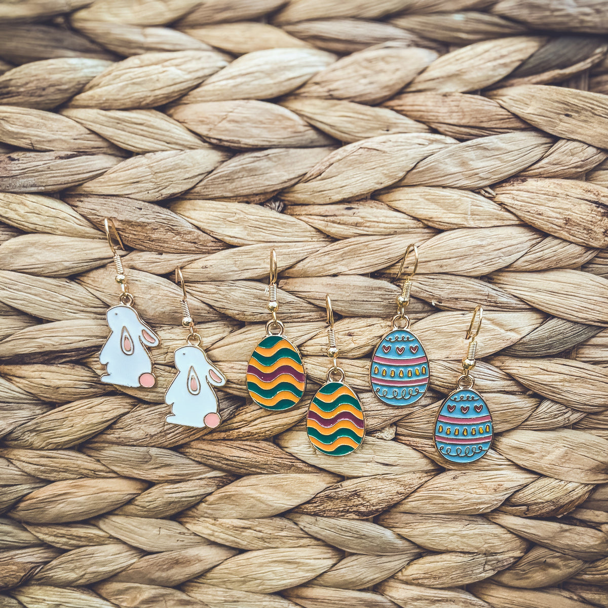 Adorable Easter Earring Set - Set of 3