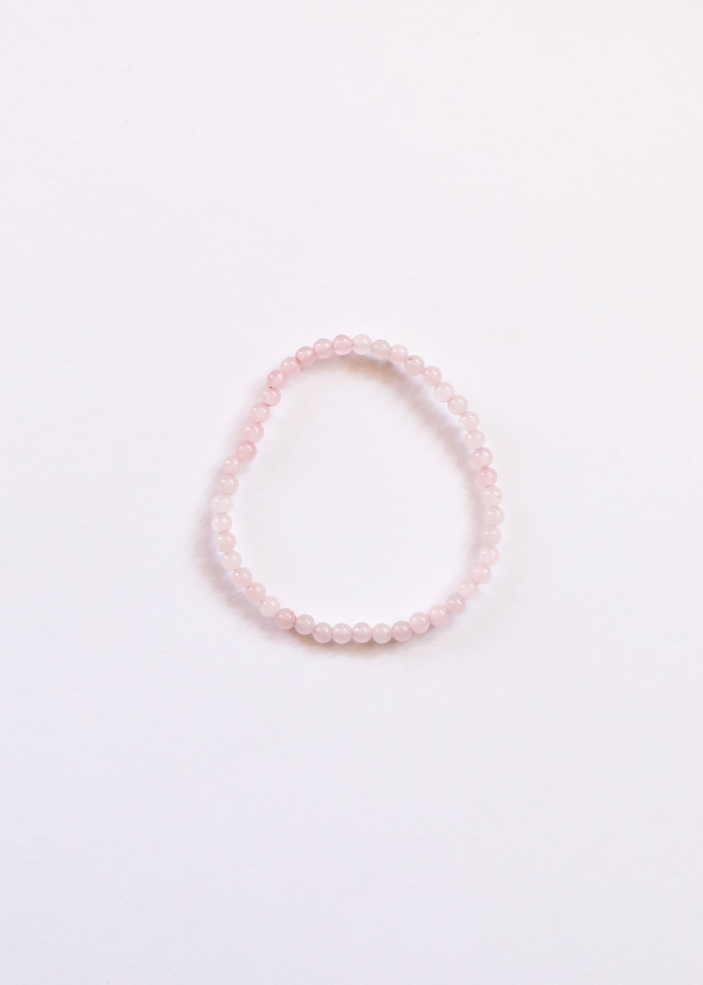 Polished Rose Quartz || Adult Bracelet