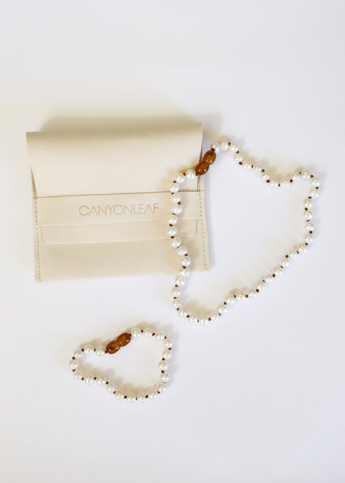 Pure Gemstone + Pearl || Anklet or Bracelet