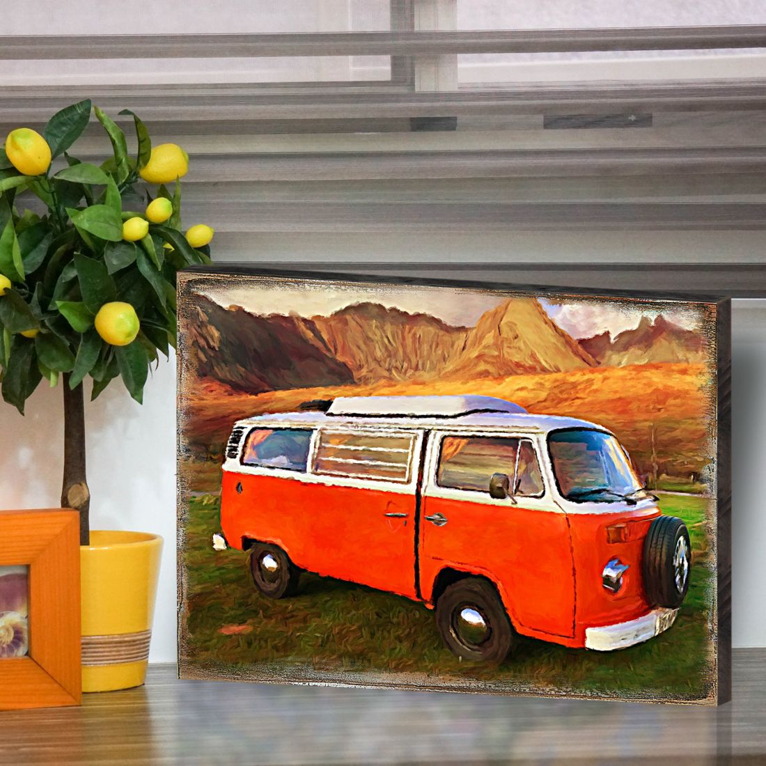 Tolliver Van Art Wooden Wall Art by Nature Wonders - Nature Wildlife Decor  - 95292B