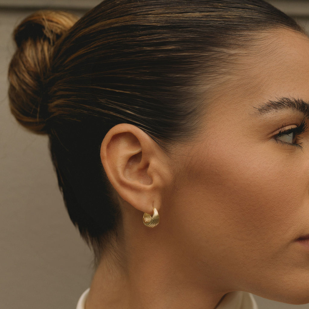 Sculpted Hoops