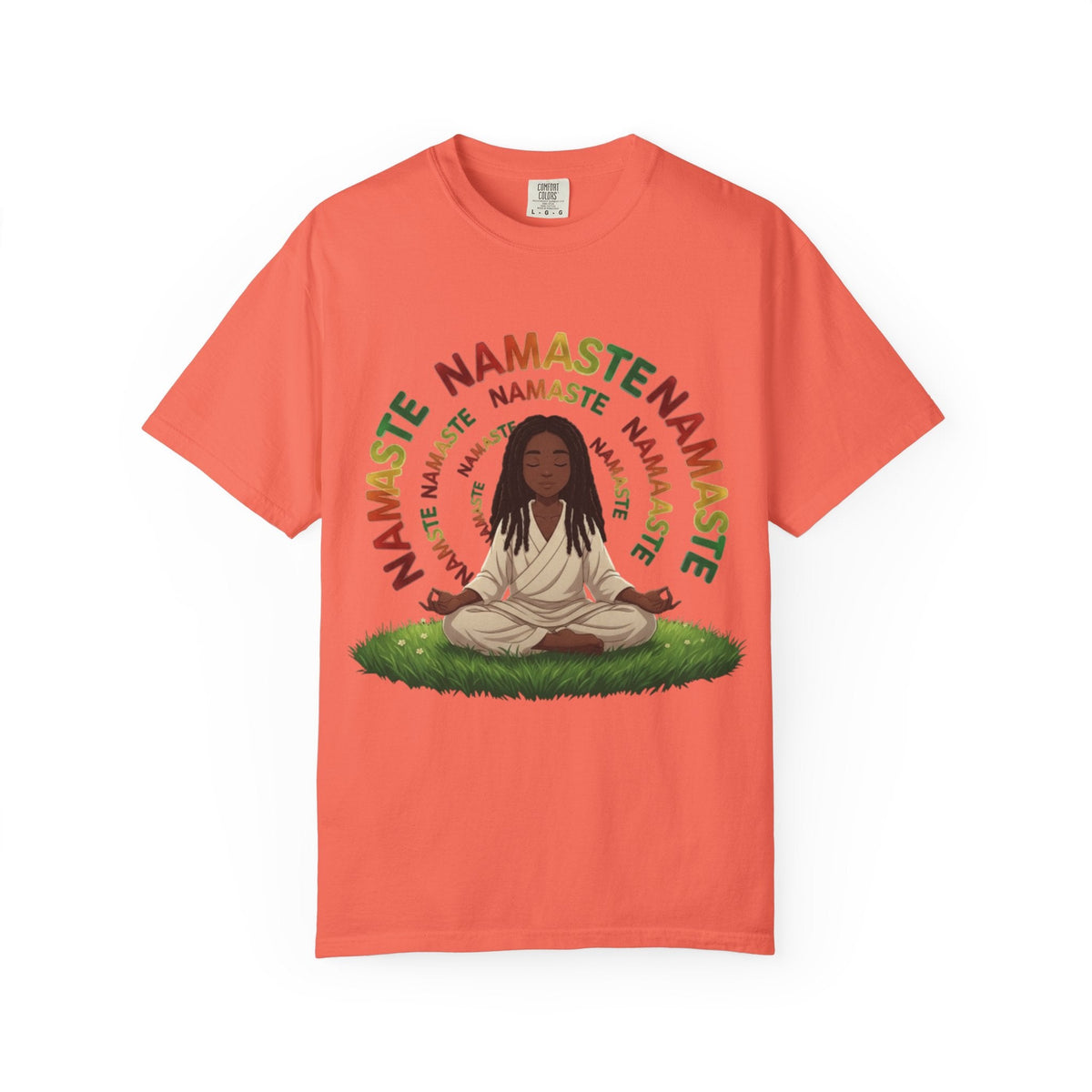 Namaste Meditation T-Shirt — Peaceful Yoga Graphic Tee