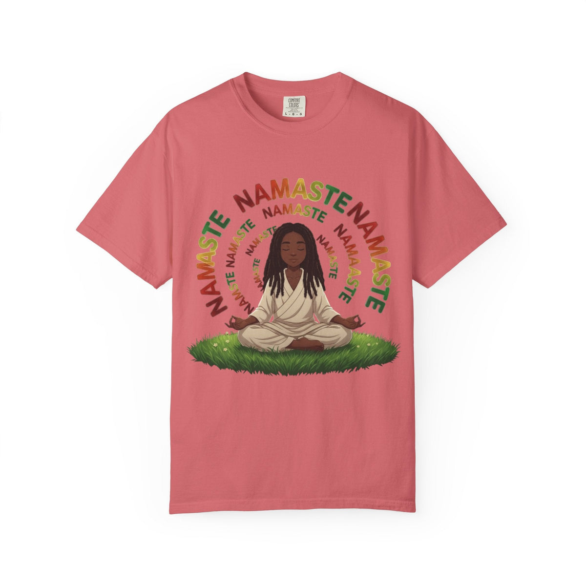 Namaste Meditation T-Shirt — Peaceful Yoga Graphic Tee