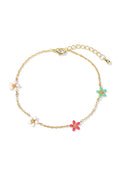 Four Spring Flowers Bracelet