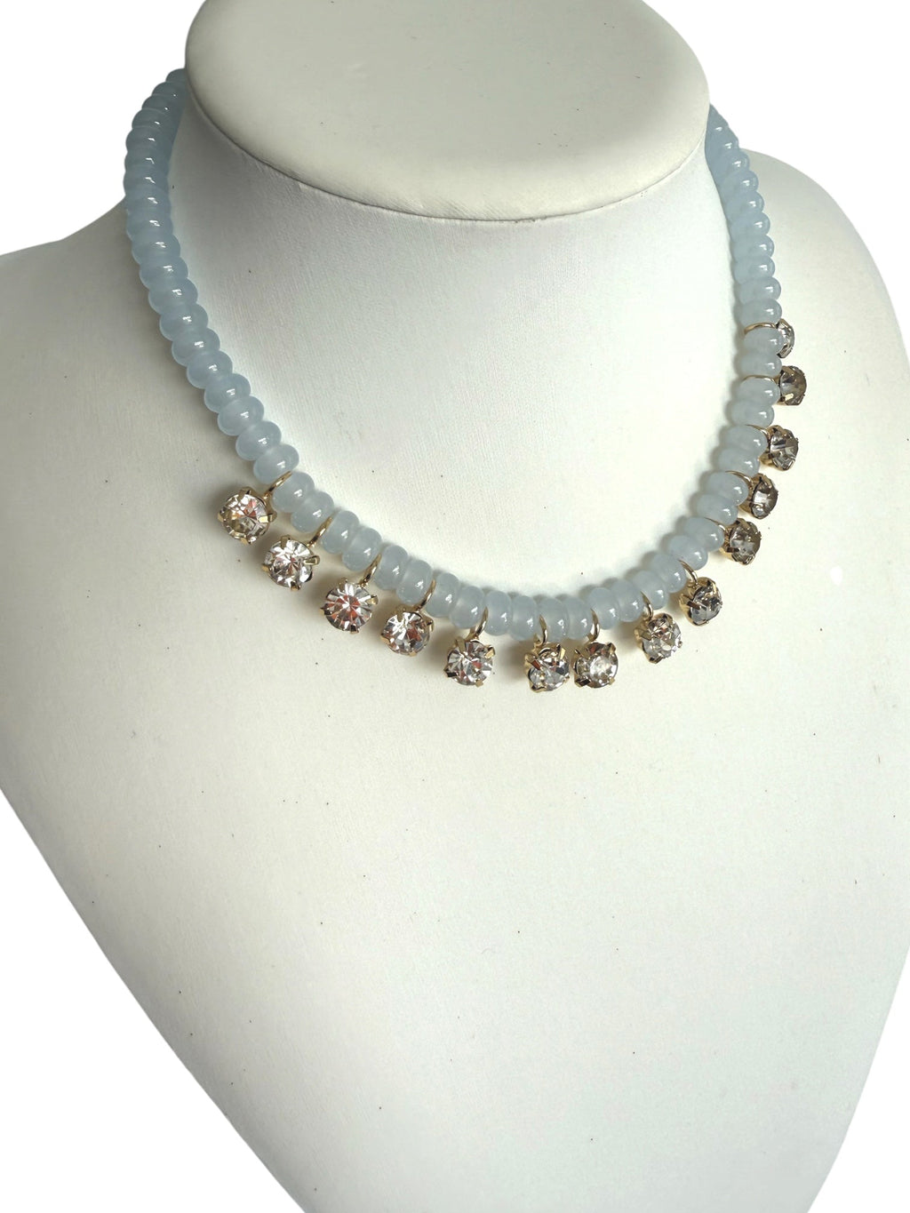 Glitter crystal necklace