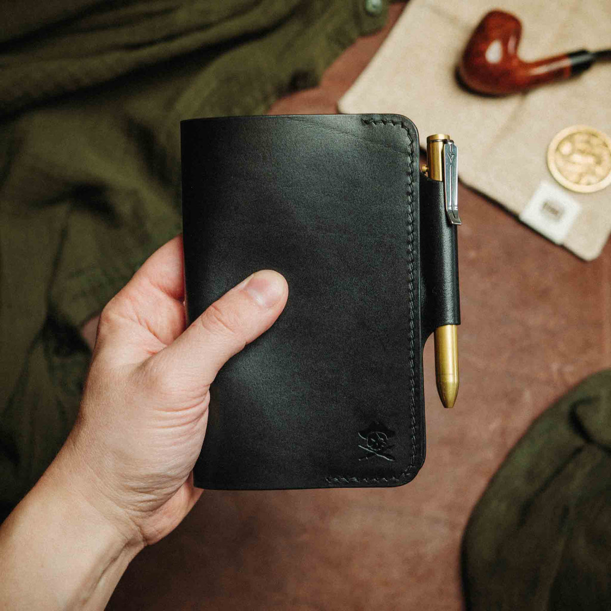Pirate Goods Navigator - Leather Field Notes Cover