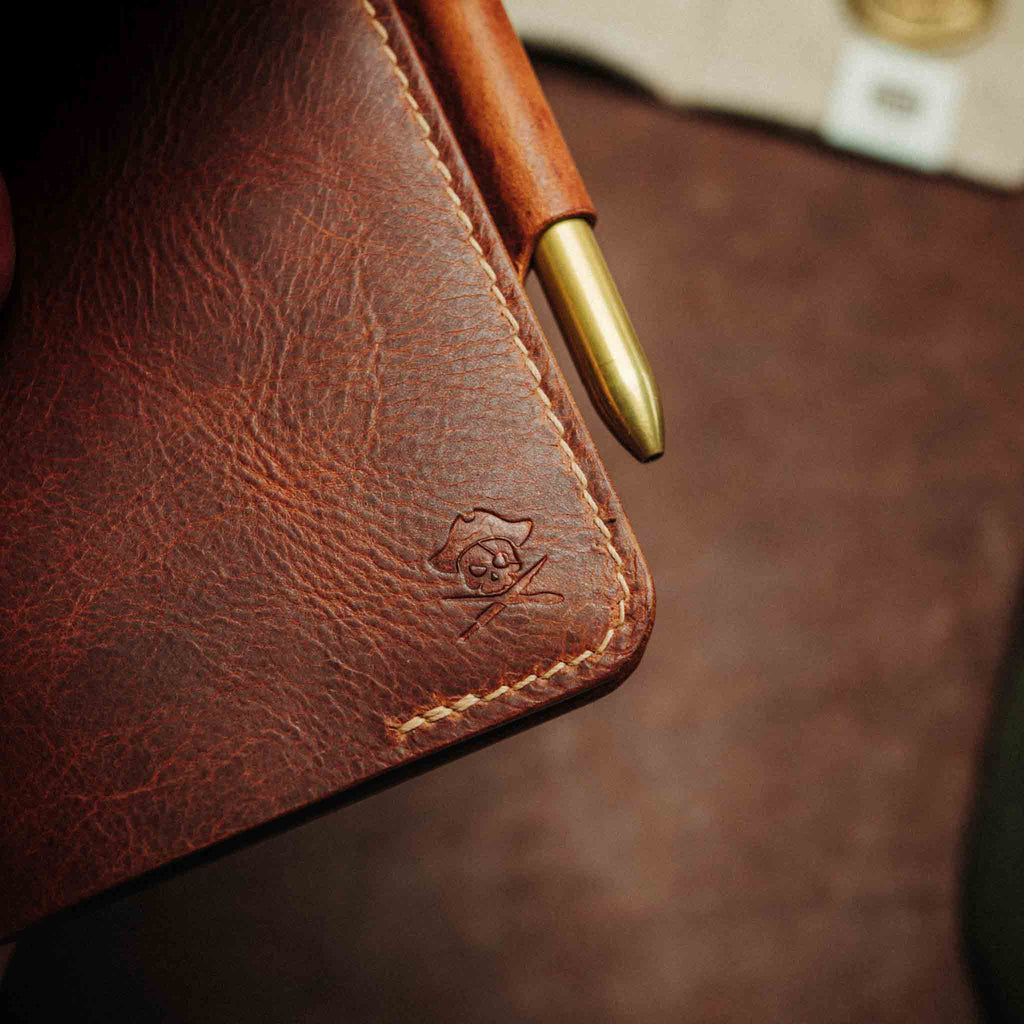 Pirate Goods Navigator - Leather Field Notes Cover