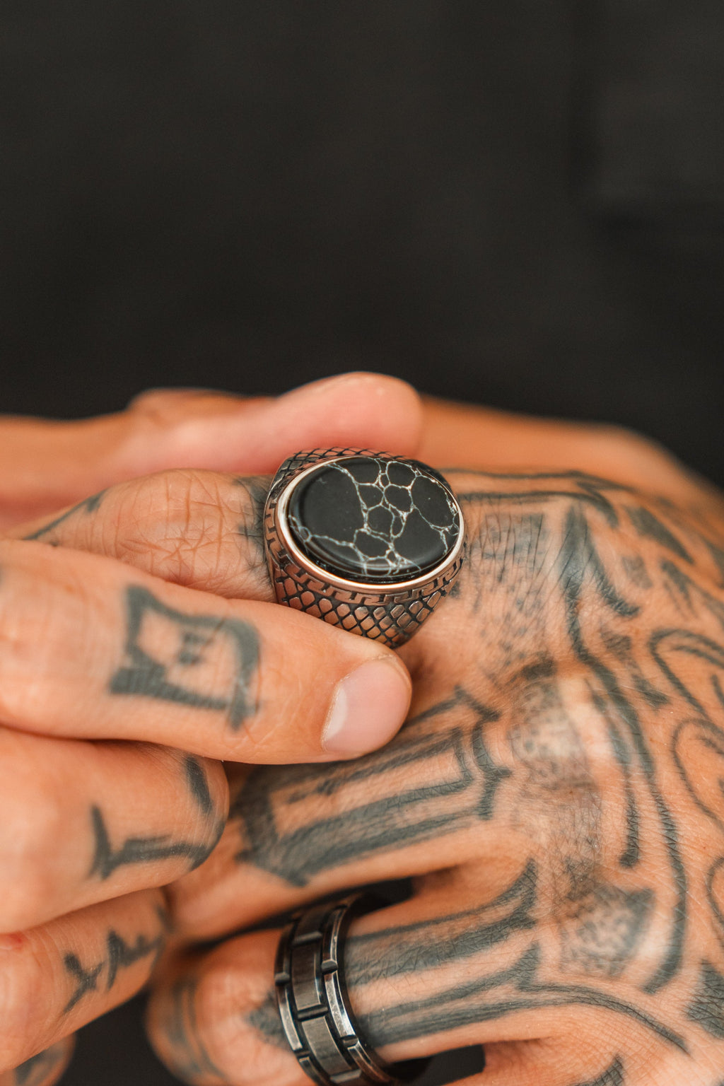 Black Storm Ring