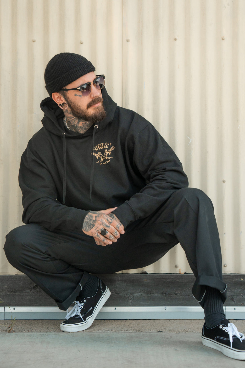 Hell or High Water Gold Foil Hoodie