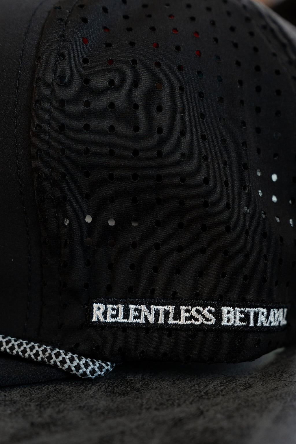 Sink Or Swim BLACKOUT PVC Snapback