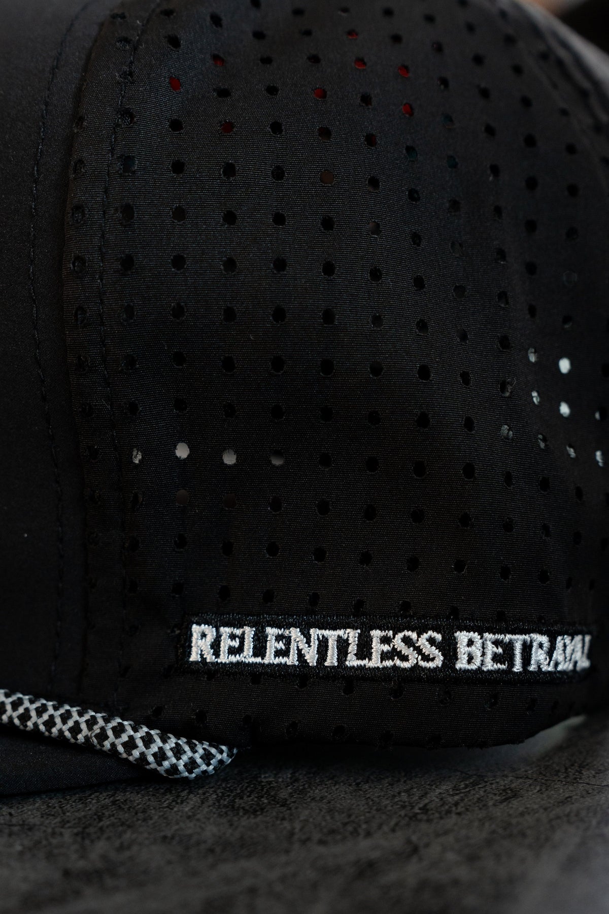 Sink Or Swim BLACKOUT PVC Snapback
