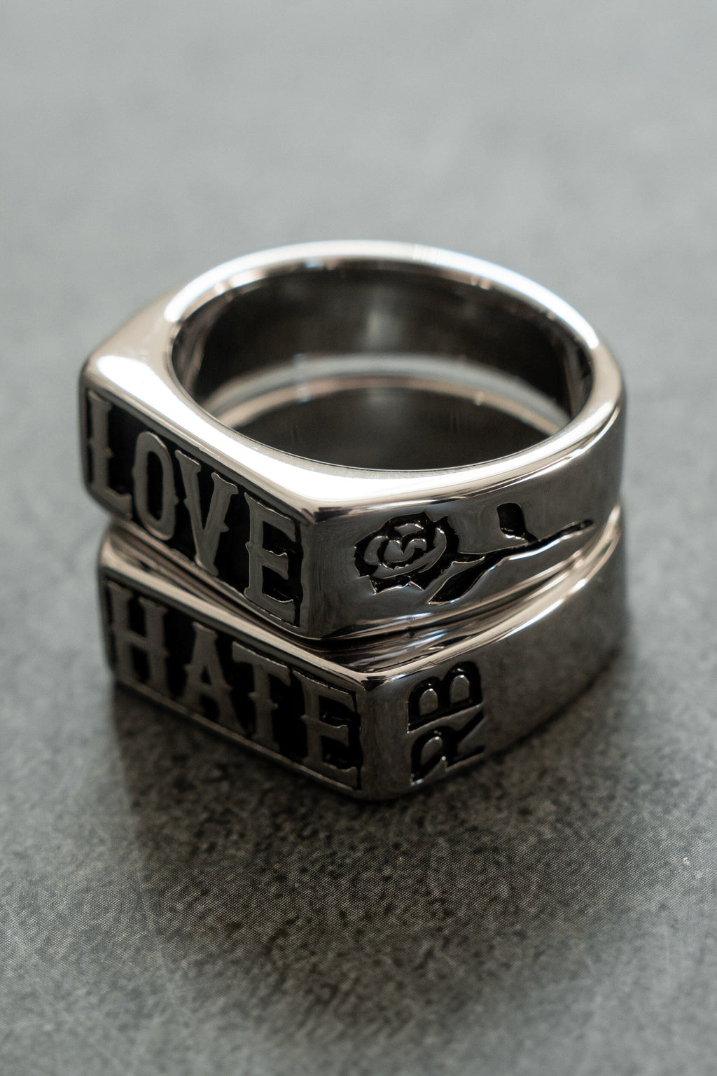 Love/Hate Rings