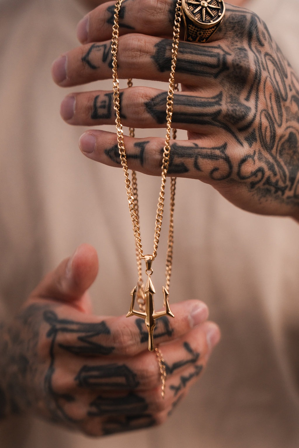 Poseidon's Trident Necklace