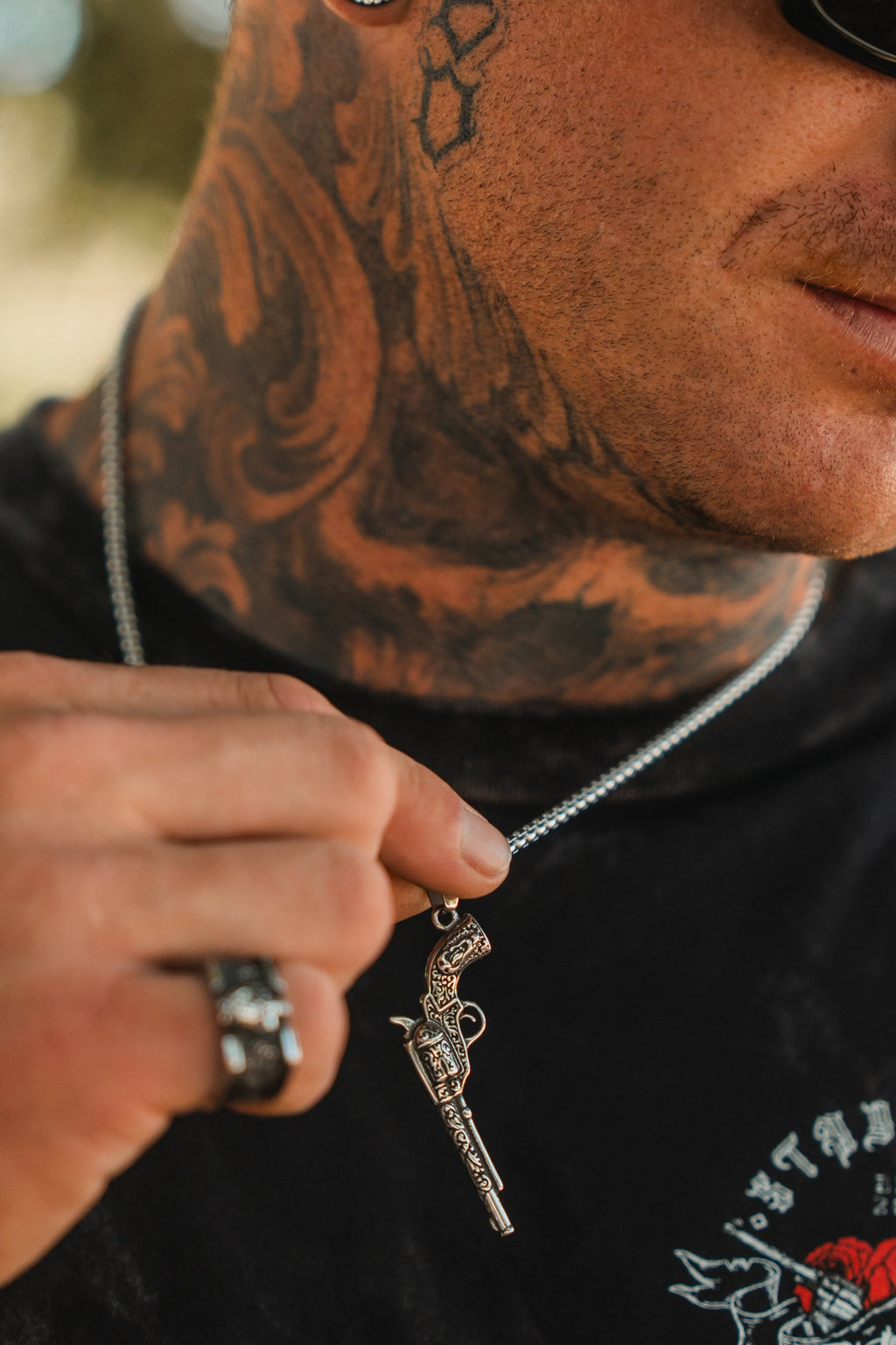 Outlaw Colt 45 Necklace