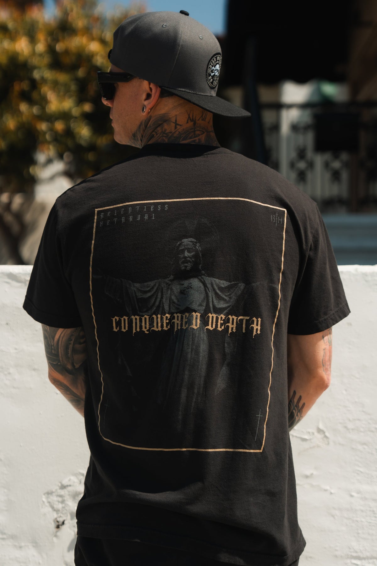 Conquered Death Premium Gold Foil T-Shirt