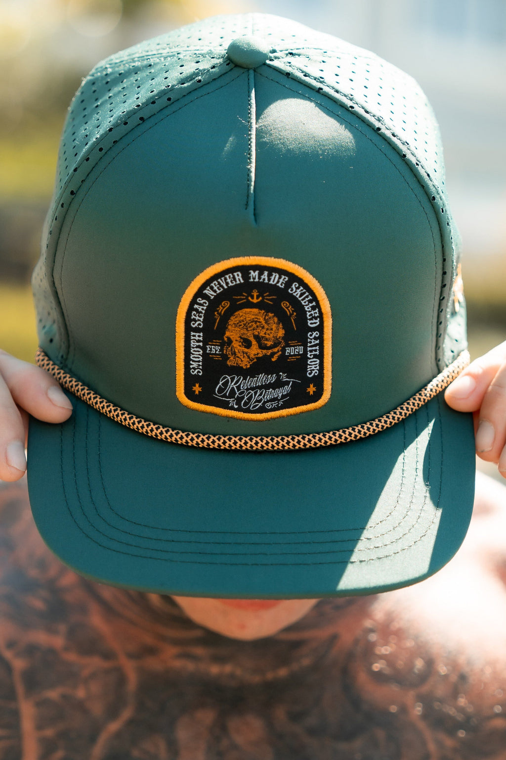 Skilled Sailor Green Snapback