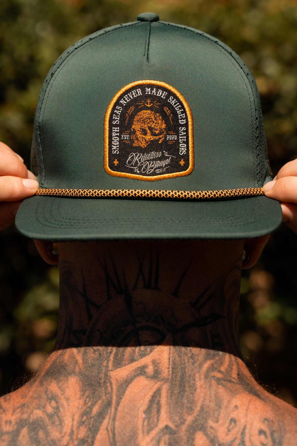 Skilled Sailor Green Snapback
