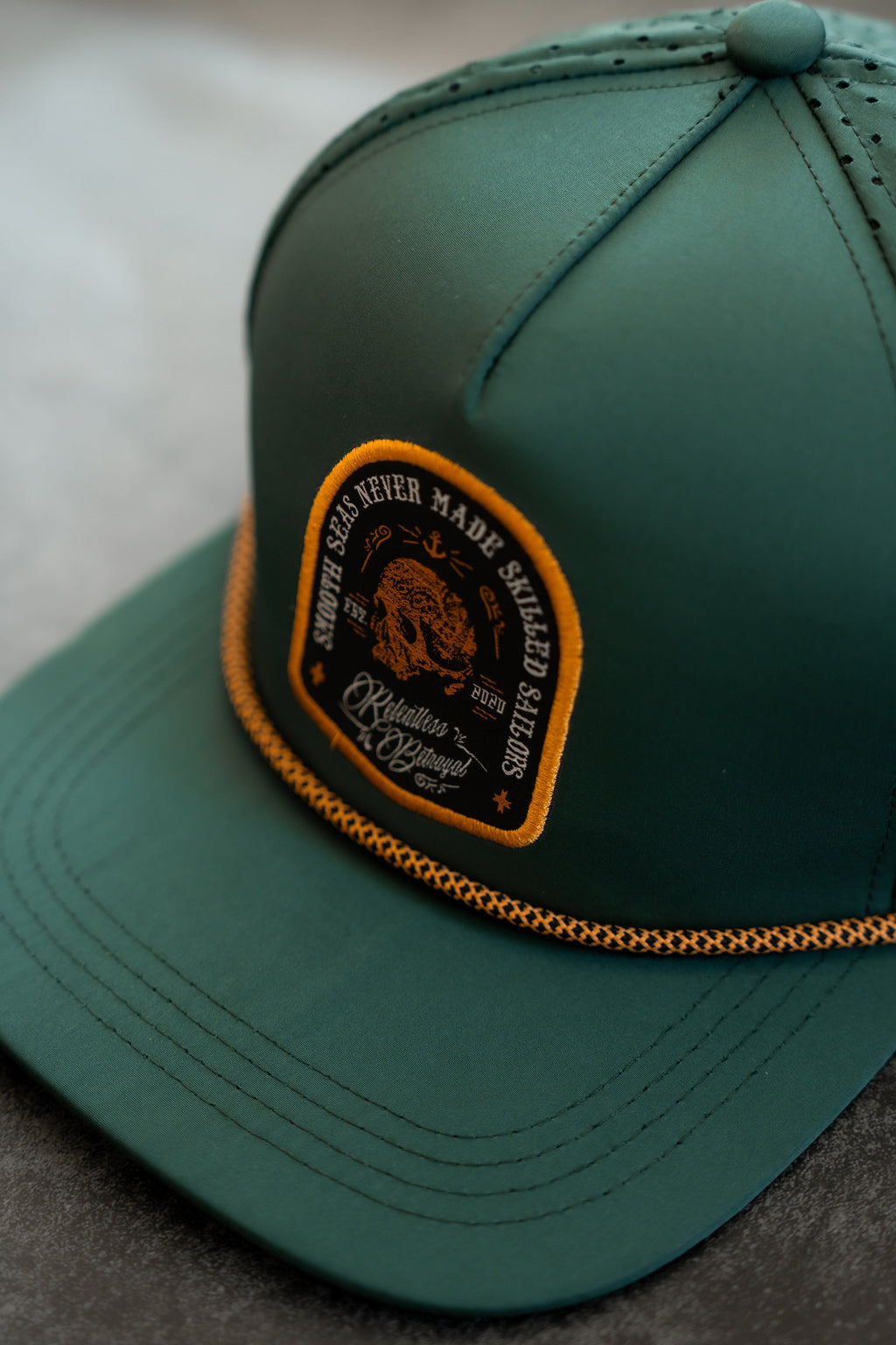 Skilled Sailor Green Snapback