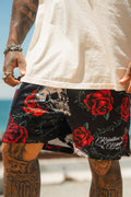 Premium Mesh Shorts | 5"- Thorn Amongst Roses