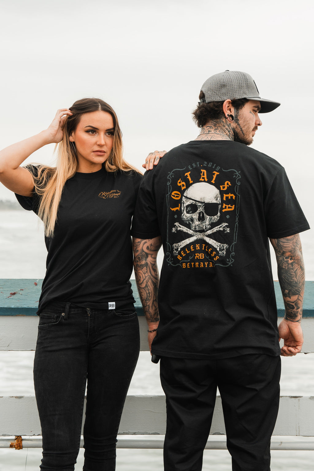 Lost At Sea Cross Bones T-Shirt