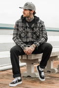 Black Flag Premium Hooded Flannel