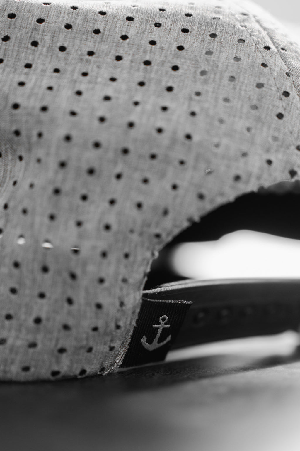 Lost At Sea Gunmetal PVC Snapback