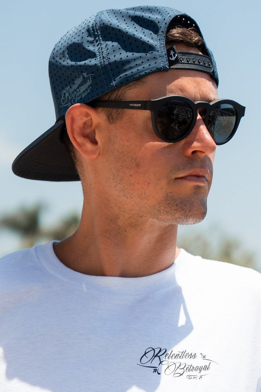 Black Flag Slate Snapback