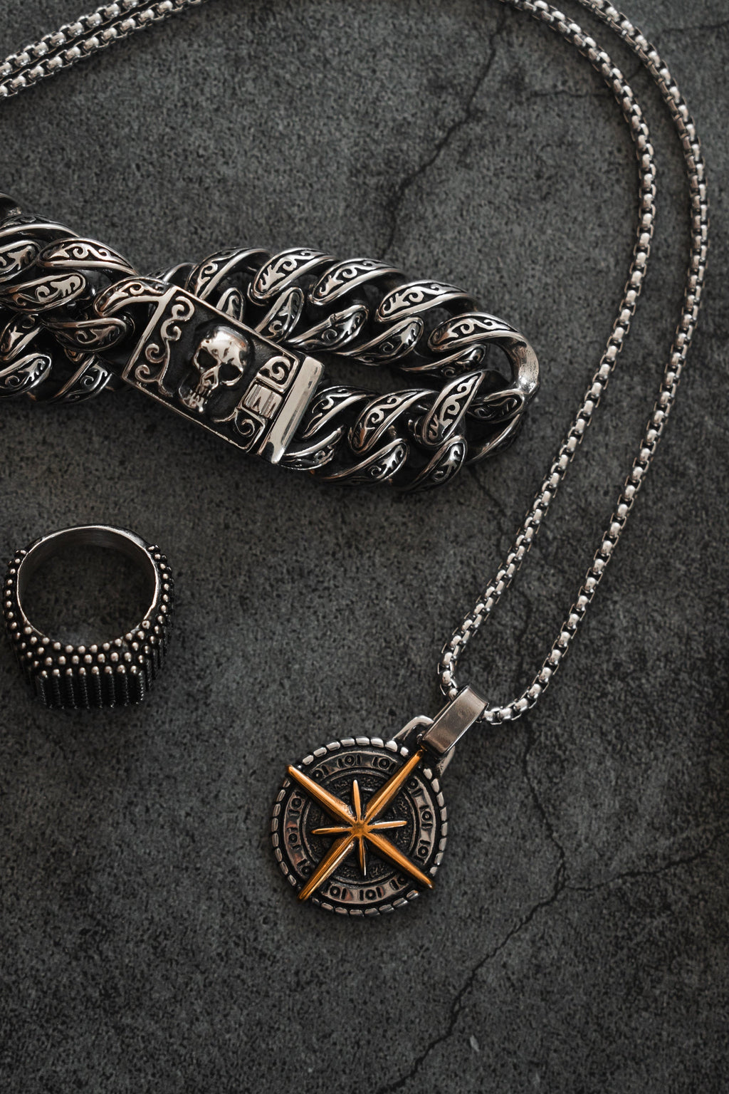 Polaris Golden Star Necklace