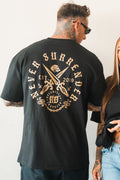 Never Surrender Premium Oversized T-Shirt