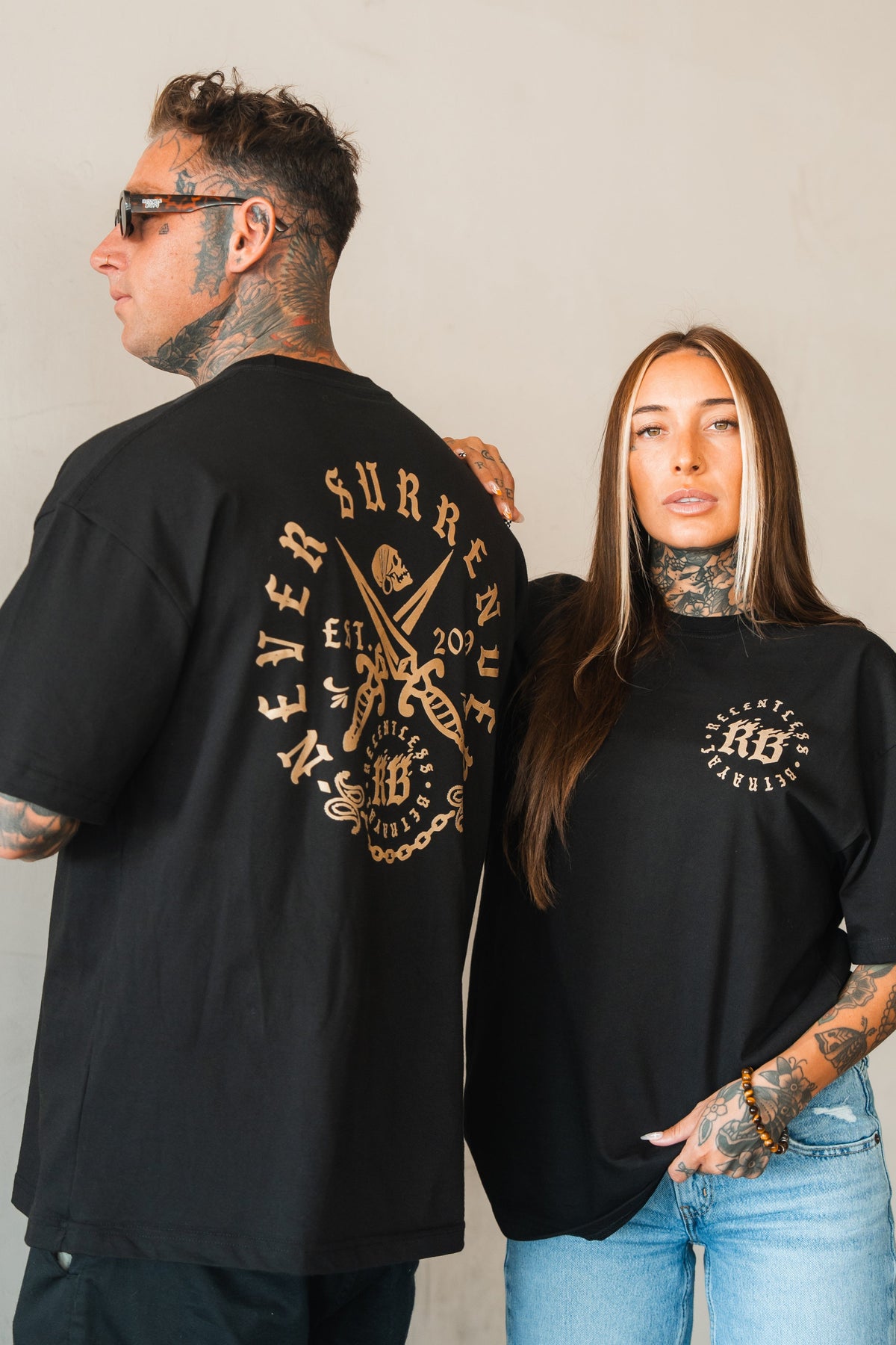 Never Surrender Premium Oversized T-Shirt